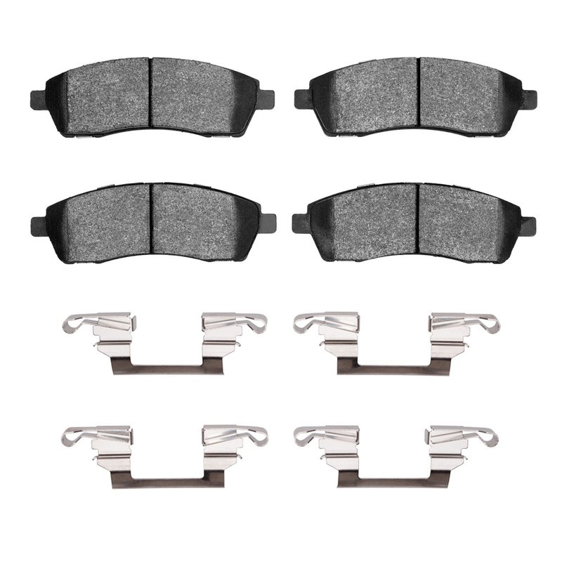 Dynamic Friction 4000-0757-01 Disc Brake Pad Set - Rear