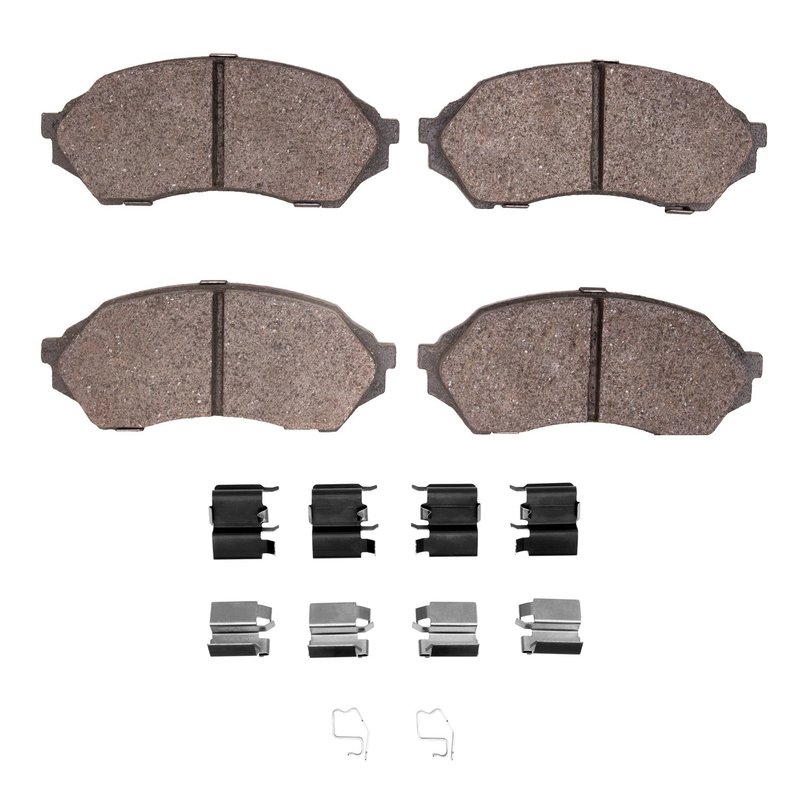 Dynamic Friction 4000-0798-01 Disc Brake Pad Set - Front