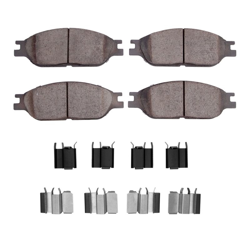 Dynamic Friction 4000-0803-01 Disc Brake Pad Set - Front