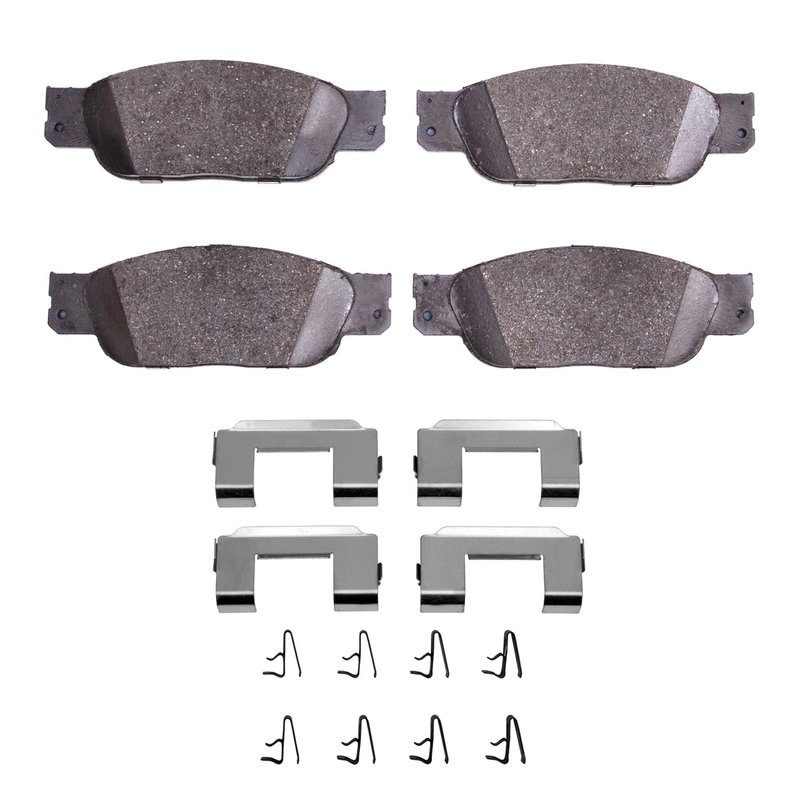 Dynamic Friction 4000-0805-01 Disc Brake Pad Set - Front