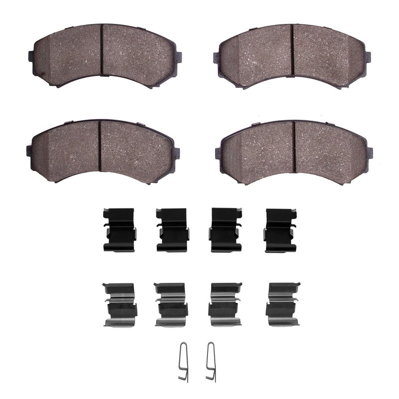 Dynamic Friction 4000-0867-01 Disc Brake Pad Set - Front