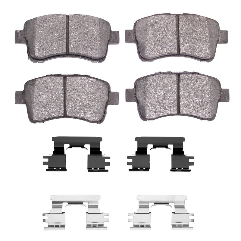 Dynamic Friction 4000-0937-01 Disc Brake Pad Set - Front