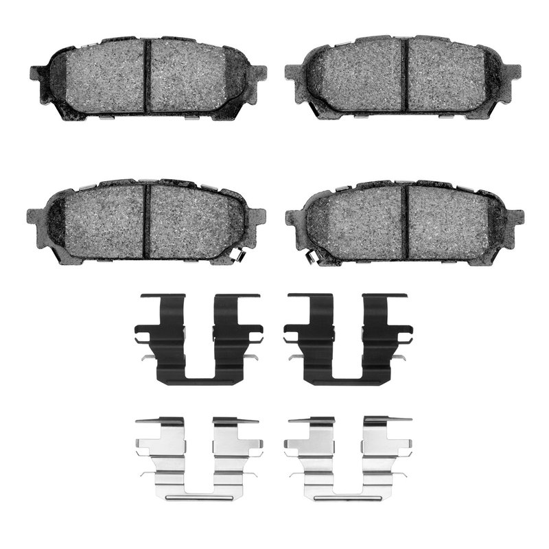 Dynamic Friction 4000-1004-01 Disc Brake Pad Set - Rear