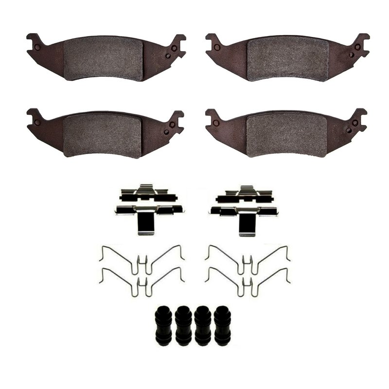 Dynamic Friction 4000-1046-01 Disc Brake Pad Set - Rear