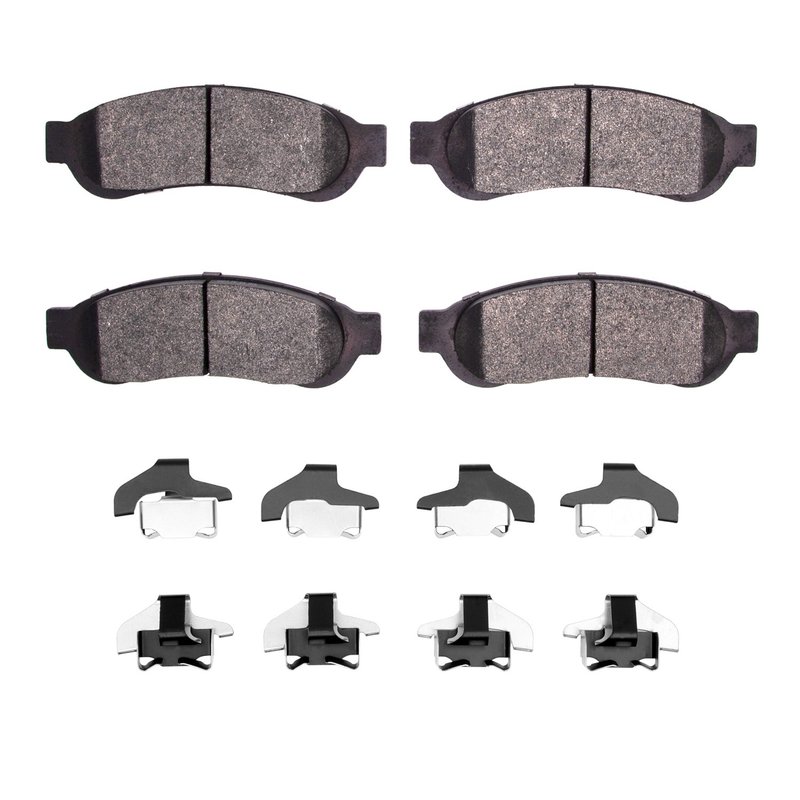 Dynamic Friction 4000-1067-01 Disc Brake Pad Set - Rear