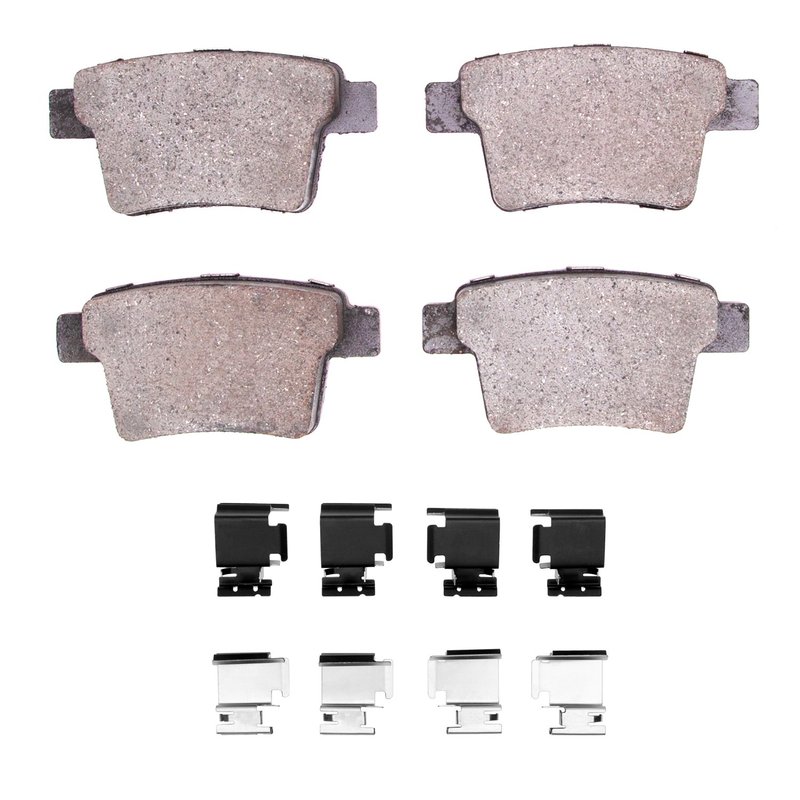 Dynamic Friction 4000-1071-01 Disc Brake Pad Set - Rear