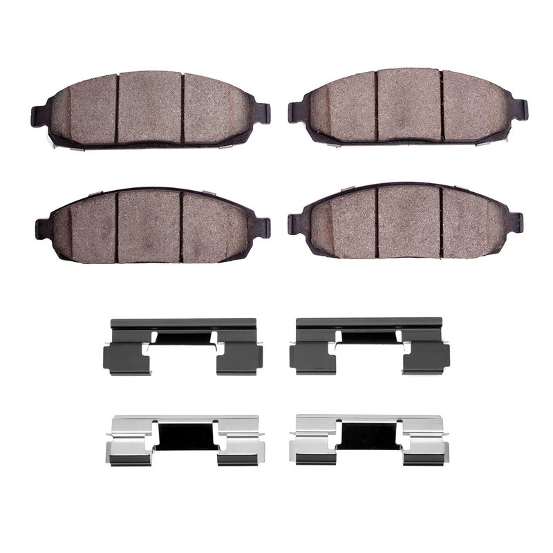 Dynamic Friction 4000-1080-01 Disc Brake Pad Set - Front