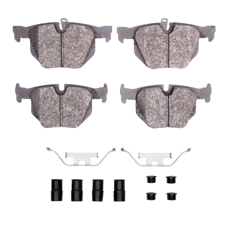 Dynamic Friction 4000-1170-01 Disc Brake Pad Set - Rear