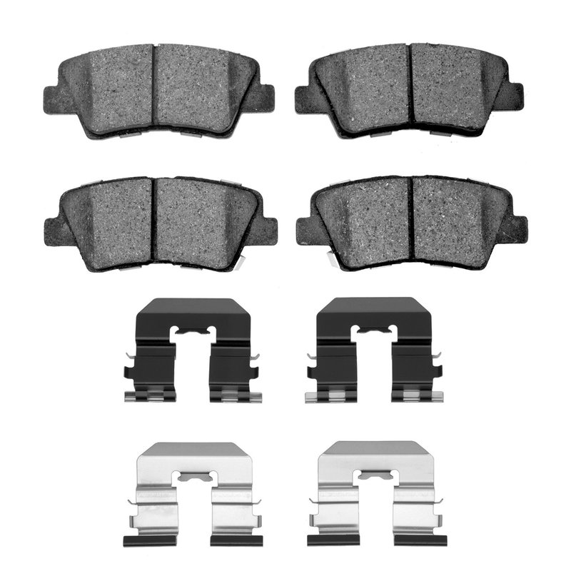 Dynamic Friction 4000-1313-01 Disc Brake Pad Set - Rear
