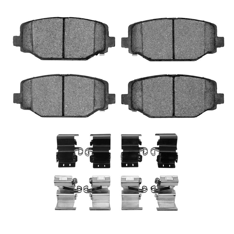 Dynamite Friction 4000-1596-01 Disc Brake Pad Set - Rear