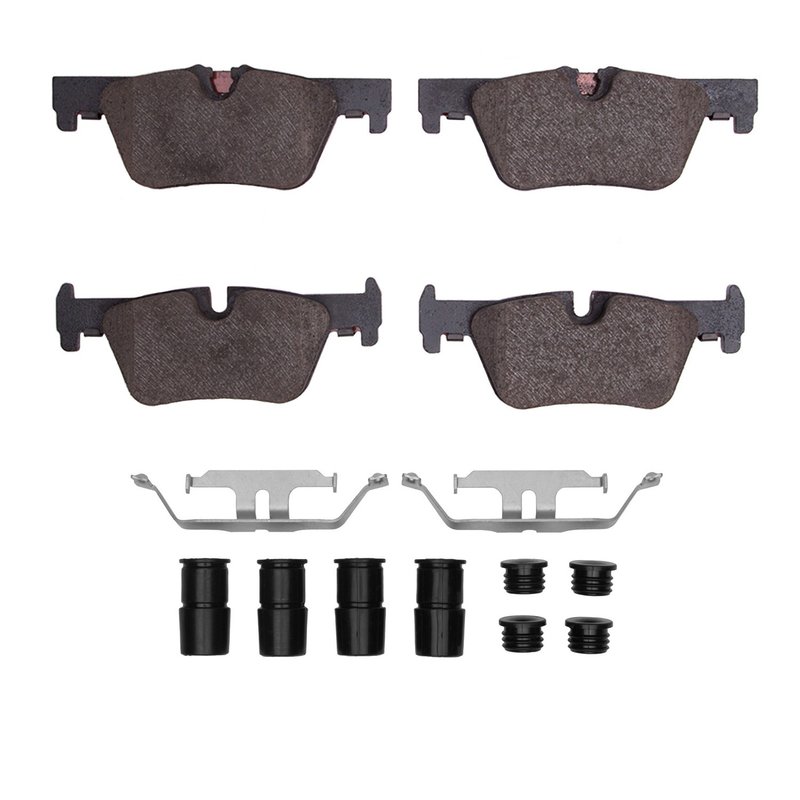 Dynamic Friction 4000-1613-01 Disc Brake Pad Set - Rear