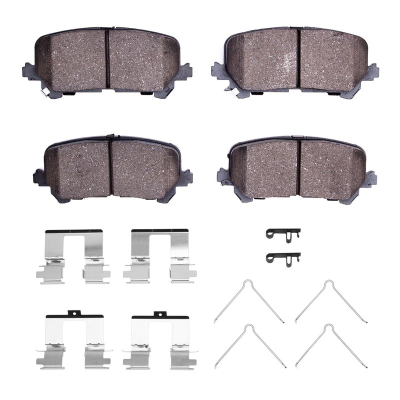 Dynamite Friction 4000-1724-01 Disc Brake Pad Set - Rear
