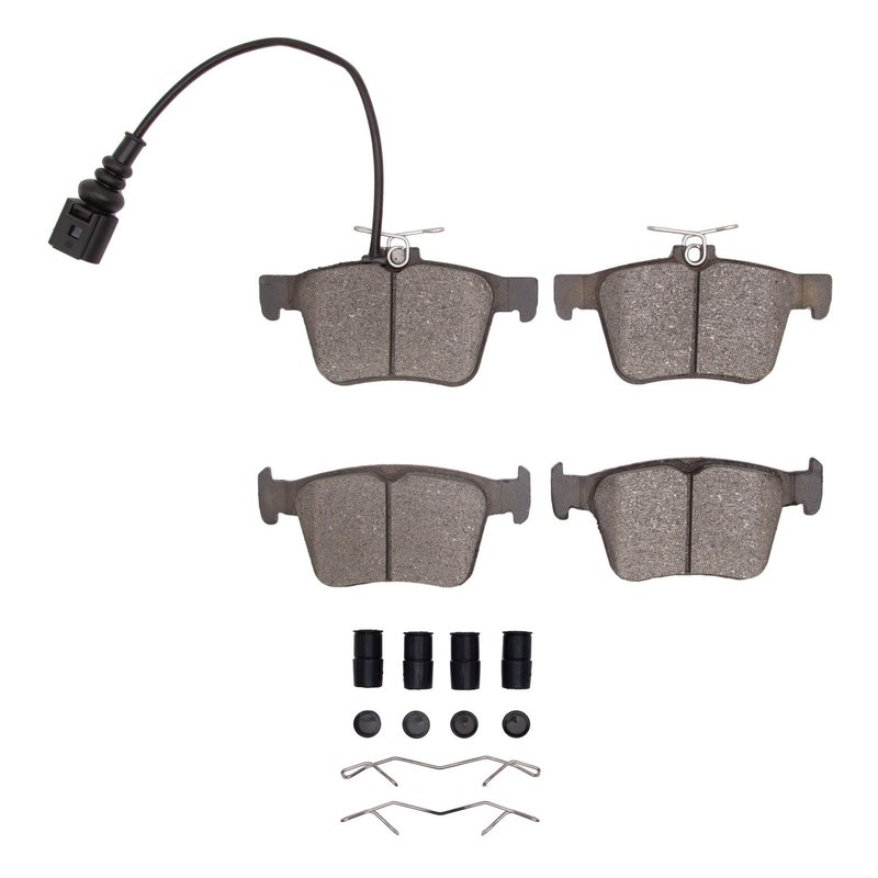 Dynamic Friction 4000-1761-01 Disc Brake Pad Set - Rear