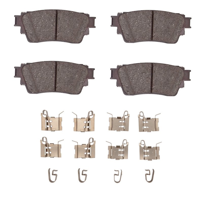 Dynamite Friction 4000-2200-02 Disc Brake Pad Set - Rear
