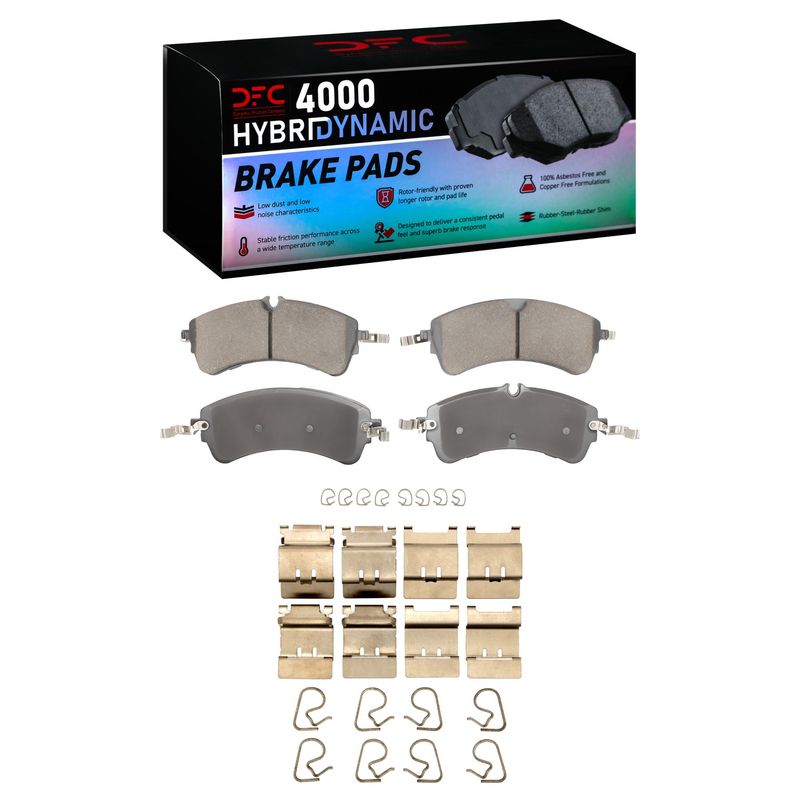 Dynamite Friction 4000-2388-01 Disc Brake Pad Set - Rear