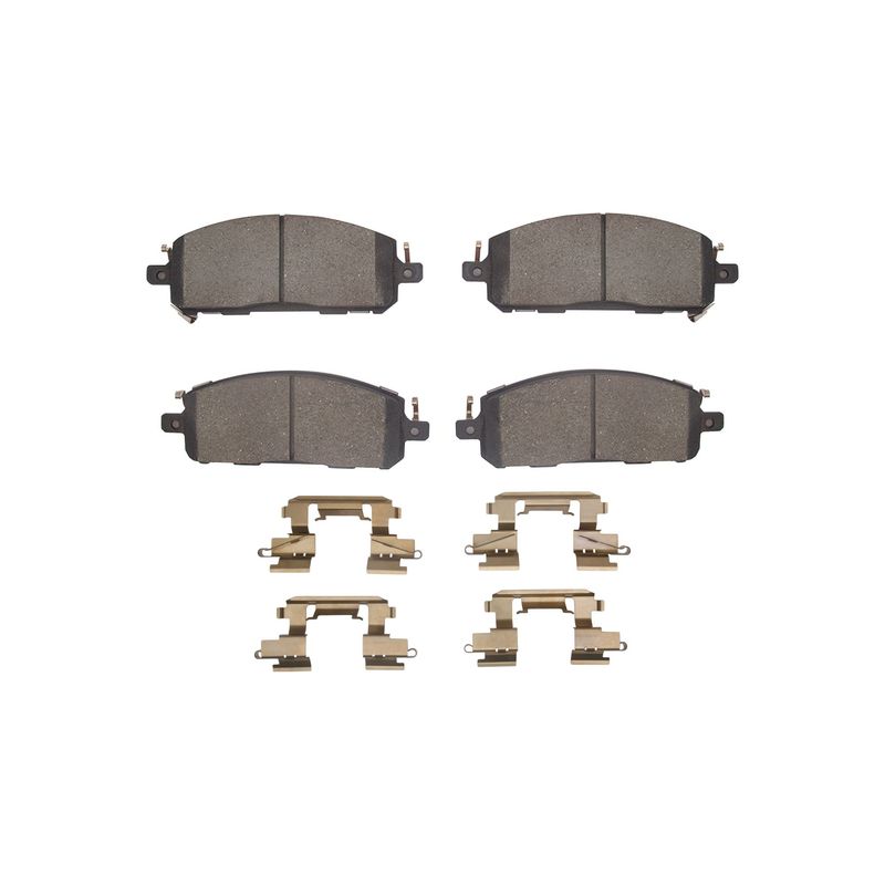Dynamite Friction 4000-2413-01 Disc Brake Pad Set - Front