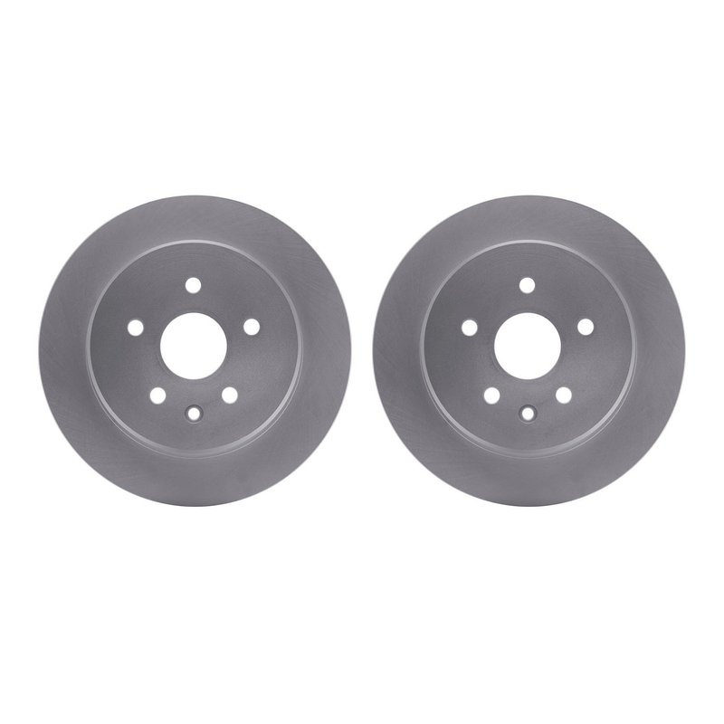 Dynamite Friction 4002-75002 Disc Brake Rotor Set - Rear