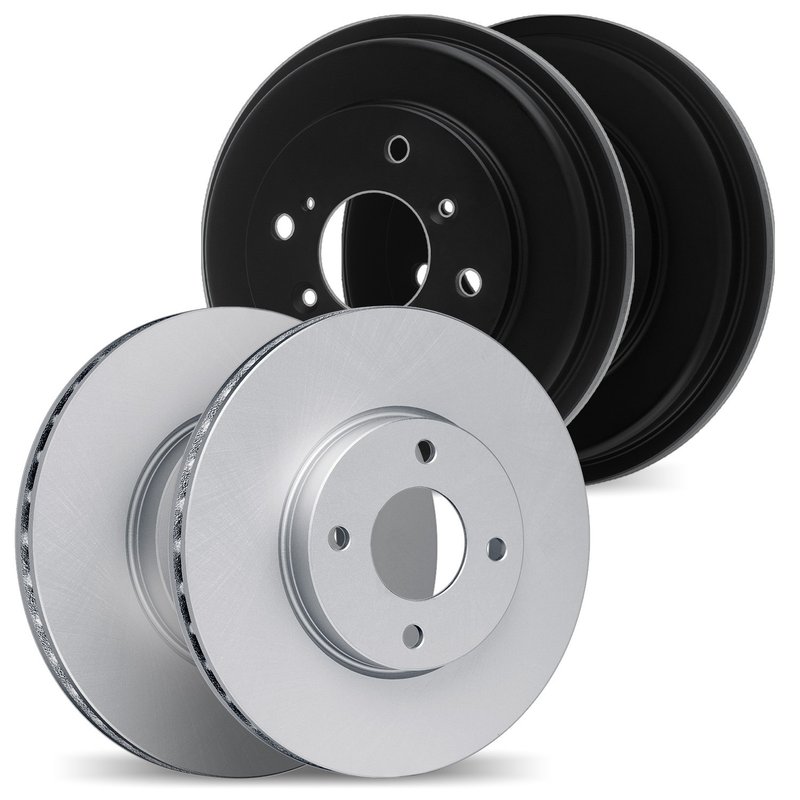 Dynamite Friction 4004-03012 Disc Brake Kit - Front and Rear