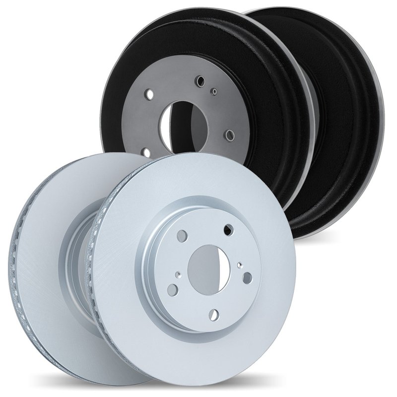 Dynamite Friction 4004-13019 Disc Brake Kit - Front and Rear