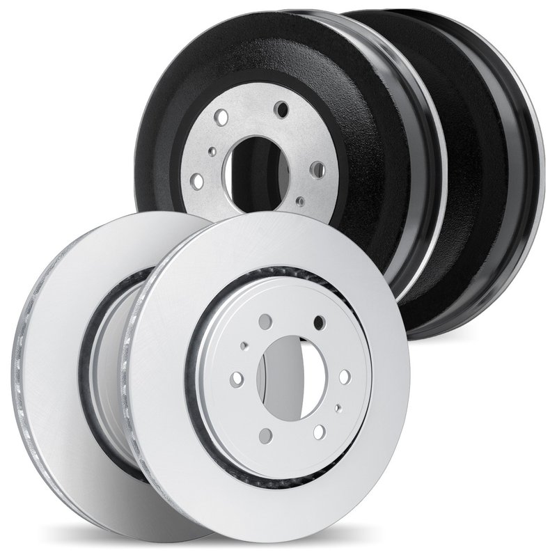 Dynamite Friction 4004-48054 Disc Brake Kit - Front and Rear