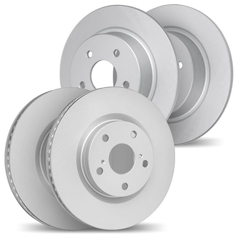 Dynamite Friction 4004-59055 Disc Brake Rotor Set - Front and Rear