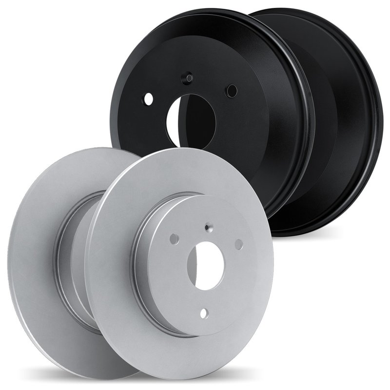 Dynamite Friction 4004-63031 Disc Brake Kit - Front and Rear