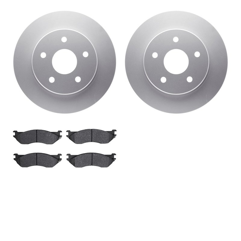 Dynamite Friction 4202-40130 Disc Brake Kit - Front