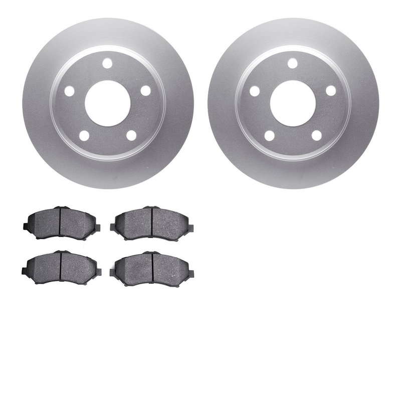 Dynamite Friction 4202-40143 Disc Brake Kit - Front