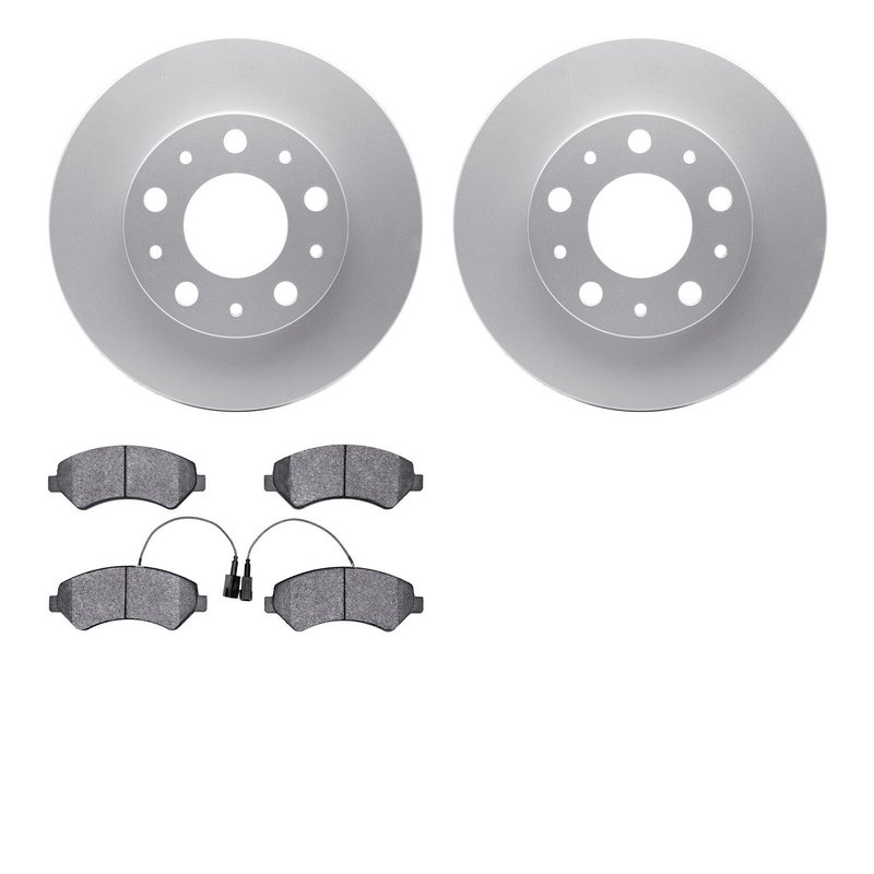 Dynamite Friction 4202-40152 Disc Brake Kit - Front
