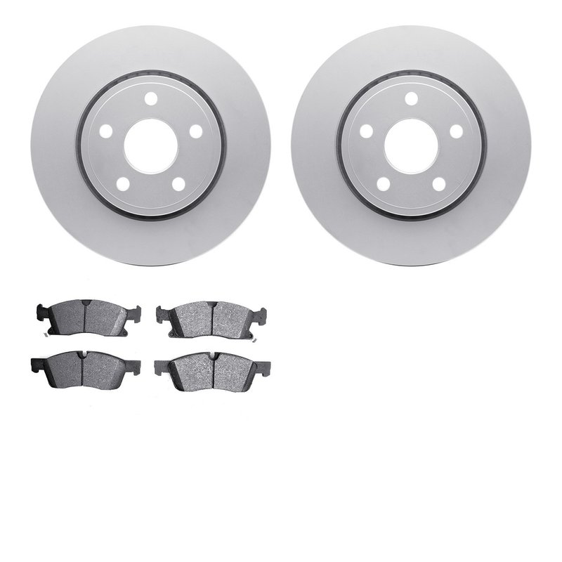 Dynamite Friction 4202-42002 Disc Brake Kit - Front