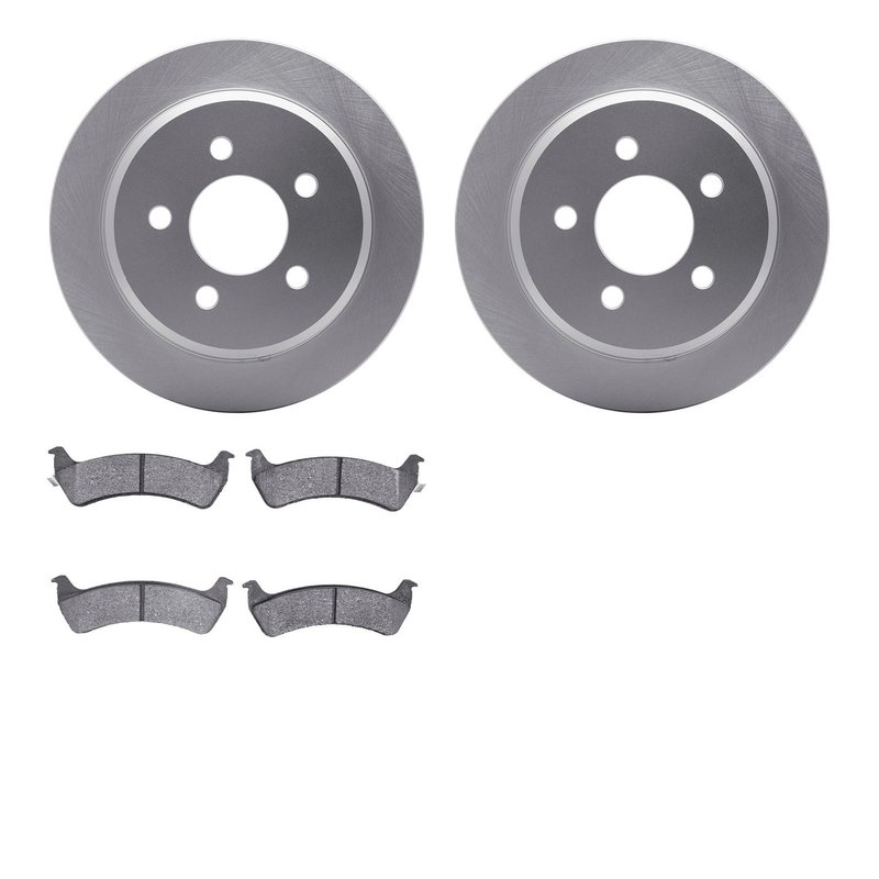 Dynamite Friction 4202-42073 Disc Brake Kit - Rear