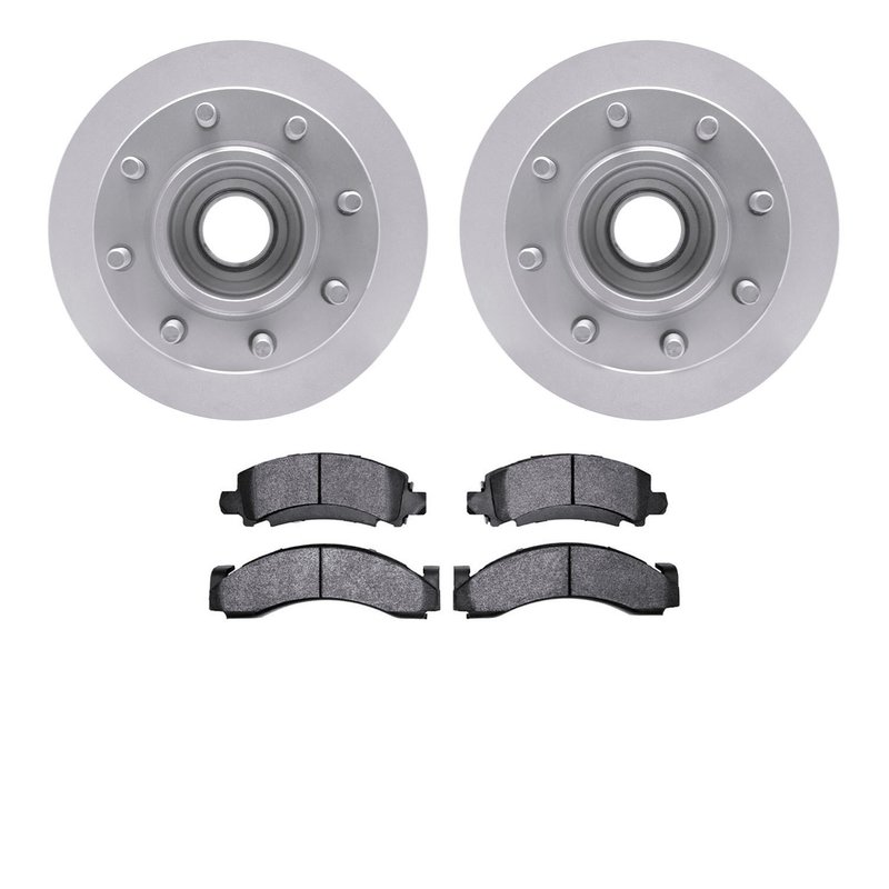 Dynamite Friction 4202-48024 Disc Brake Kit - Front