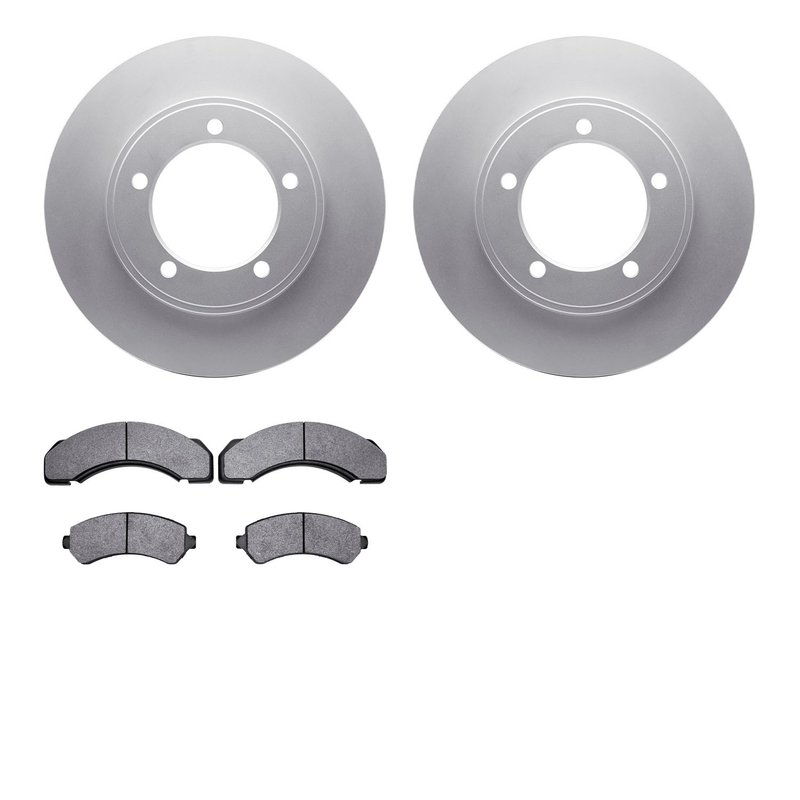 Dynamite Friction 4202-48135 Disc Brake Kit - Front