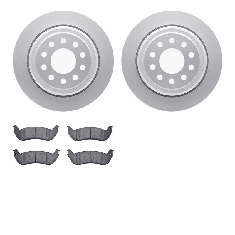 Dynamite Friction 4202-55001 Disc Brake Kit - Rear