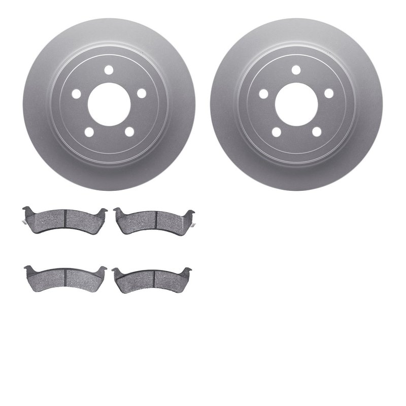 Dynamite Friction 4202-99139 Disc Brake Kit - Rear