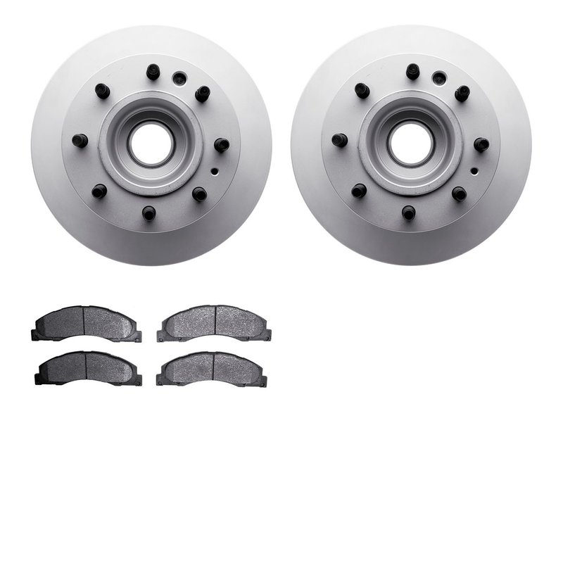 Dynamite Friction 4202-99180 Disc Brake Kit - Front