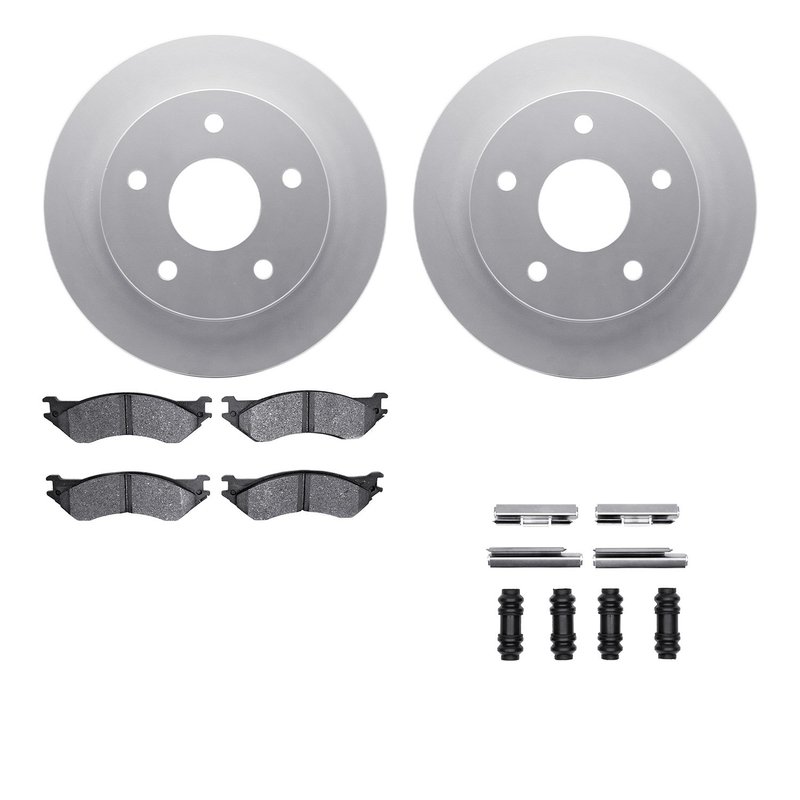 Dynamite Friction 4212-40128 Disc Brake Kit - Front
