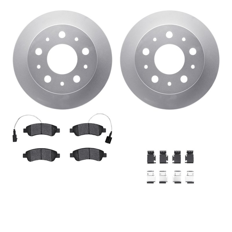 Dynamite Friction 4212-40155 Disc Brake Kit - Rear