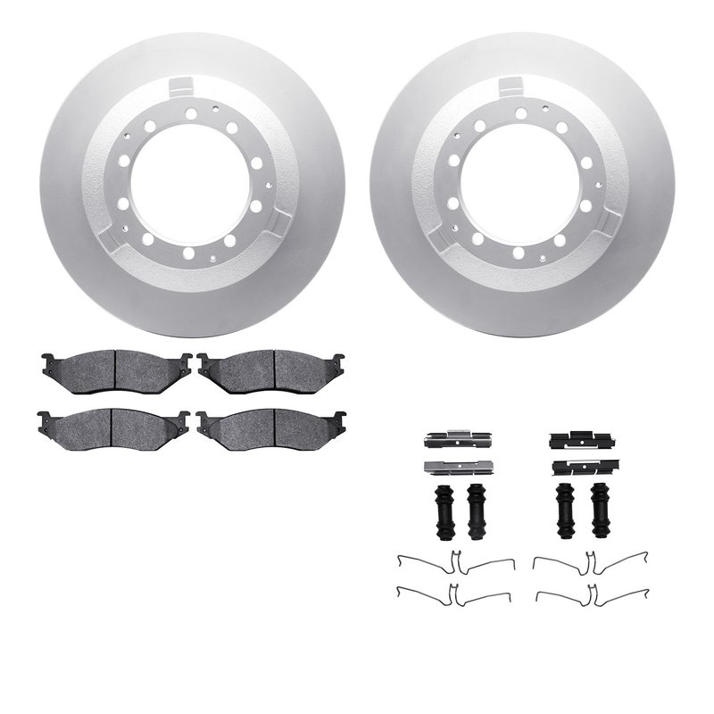 Dynamite Friction 4212-40156 Disc Brake Kit - Rear