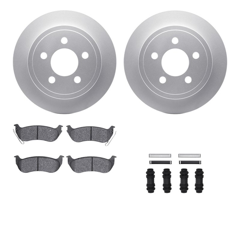 Dynamite Friction 4212-42005 Disc Brake Kit - Rear