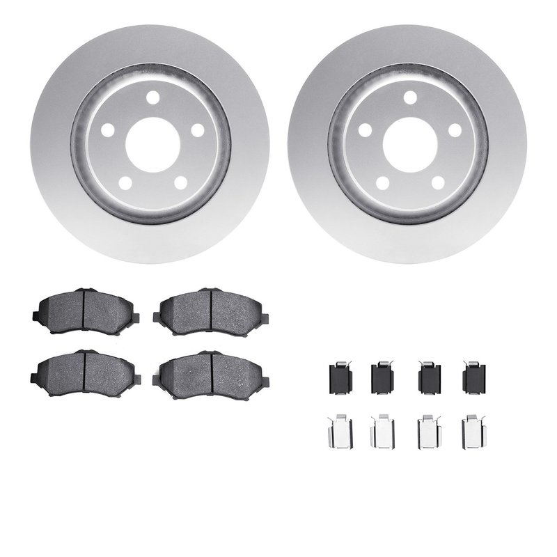Dynamite Friction 4212-42088 Disc Brake Kit - Front