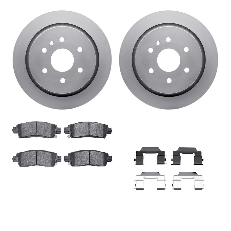 Dynamite Friction 4212-46107 Disc Brake Kit - Rear