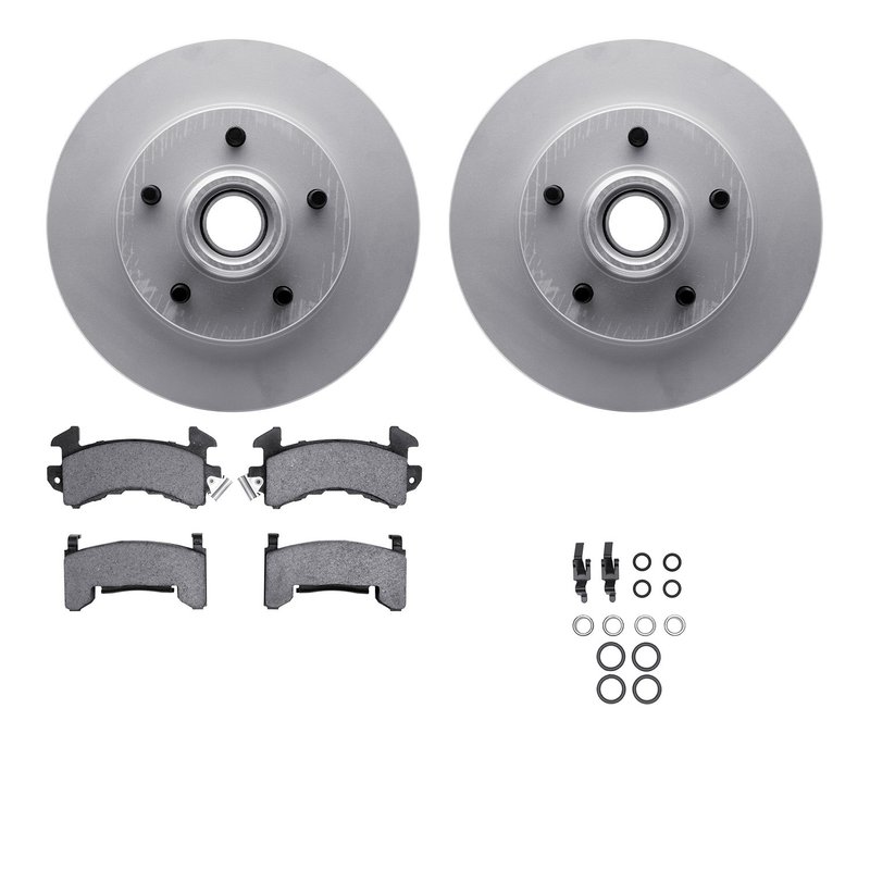 Dynamite Friction 4212-47105 Disc Brake Kit - Front