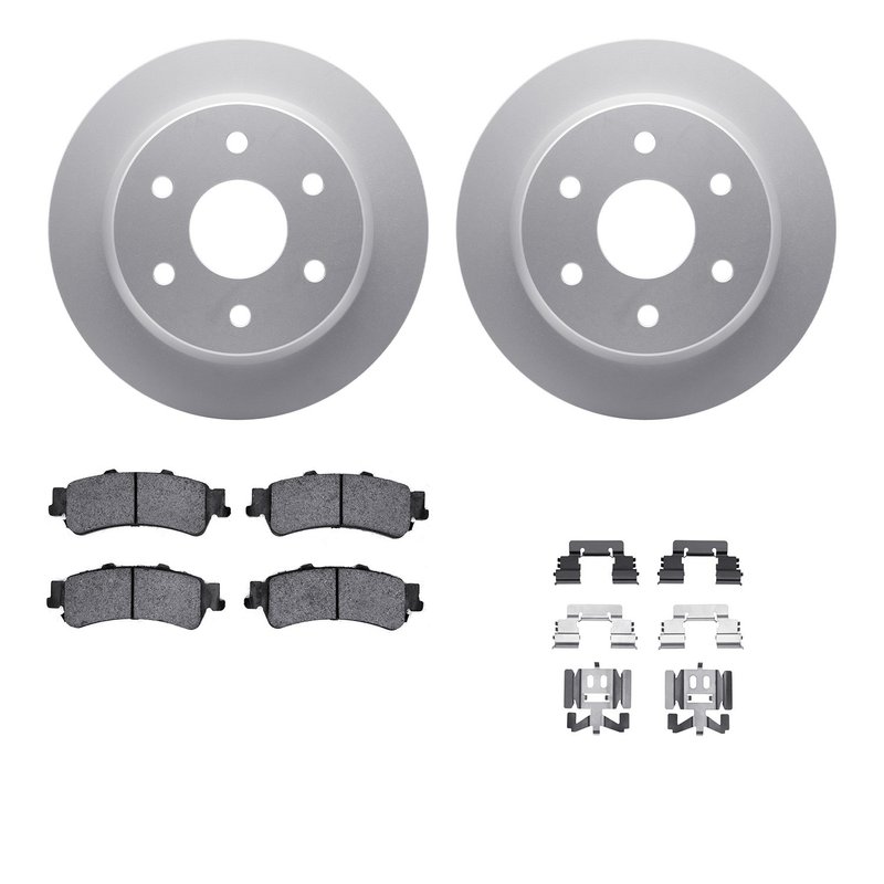 Dynamite Friction 4212-48005 Disc Brake Kit - Rear