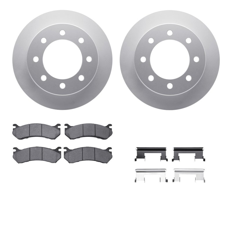 Dynamite Friction 4212-48008 Disc Brake Kit - Rear