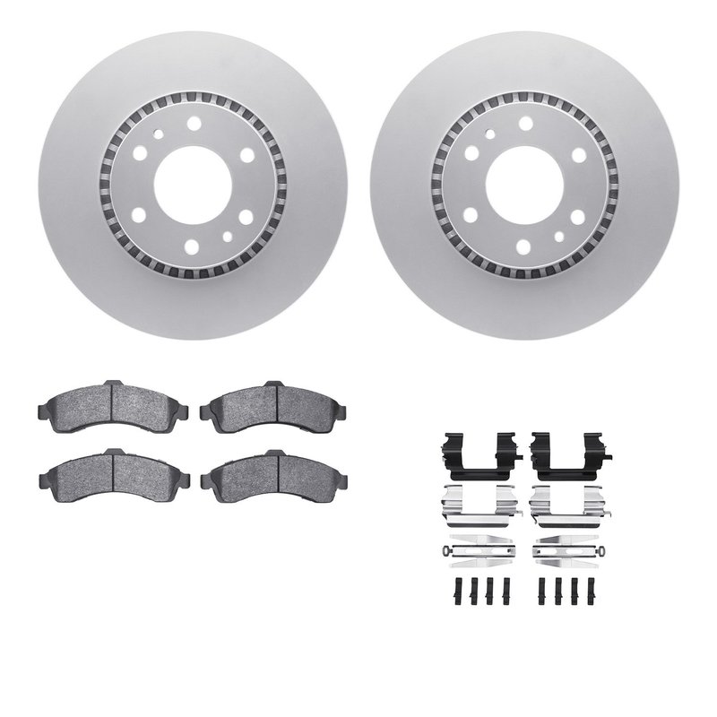 Dynamite Friction 4212-48015 Disc Brake Kit - Front