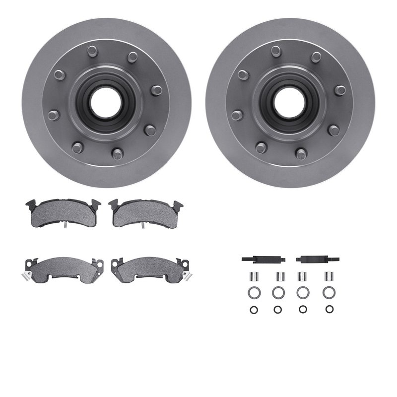 Dynamite Friction 4212-48075 Disc Brake Kit - Front