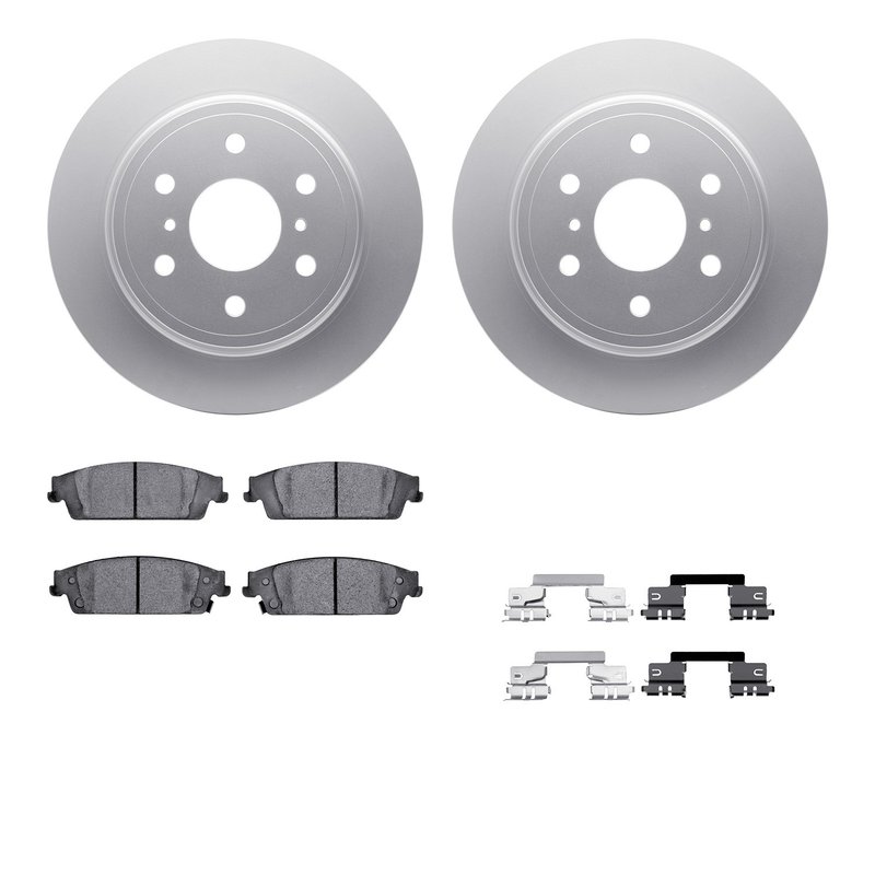 Dynamic Friction 4212-48133 Disc Brake Kit - Rear