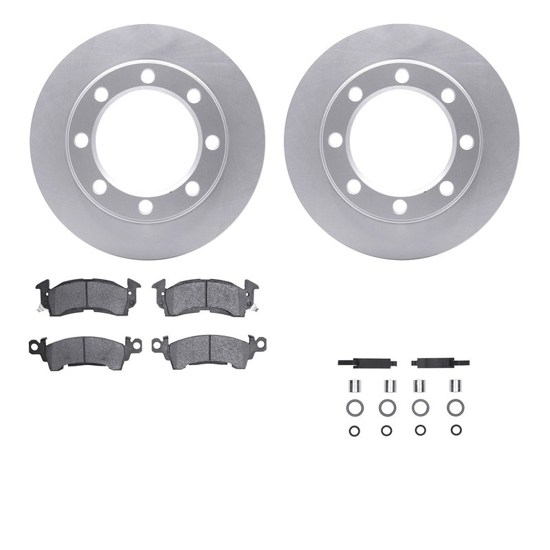 Dynamite Friction 4212-48147 Disc Brake Kit - Front