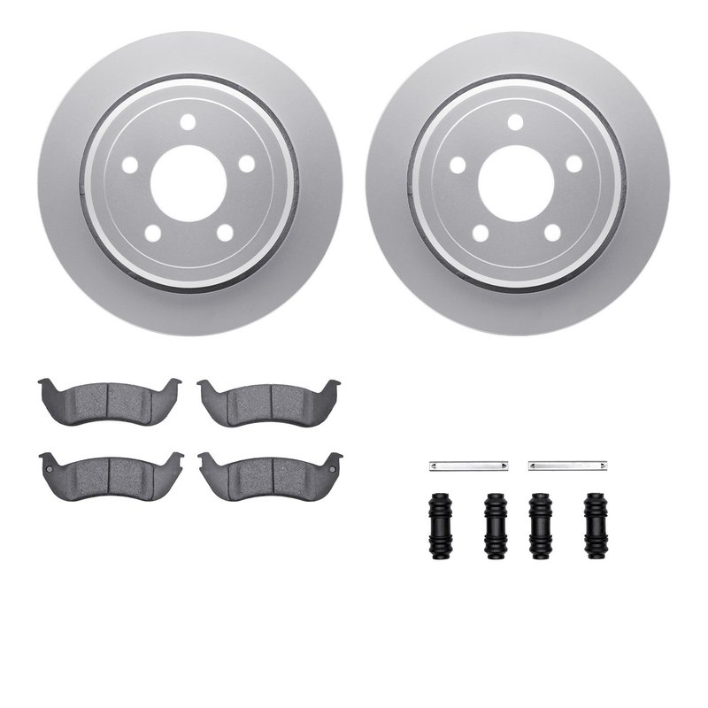 Dynamite Friction 4212-56001 Disc Brake Kit - Rear